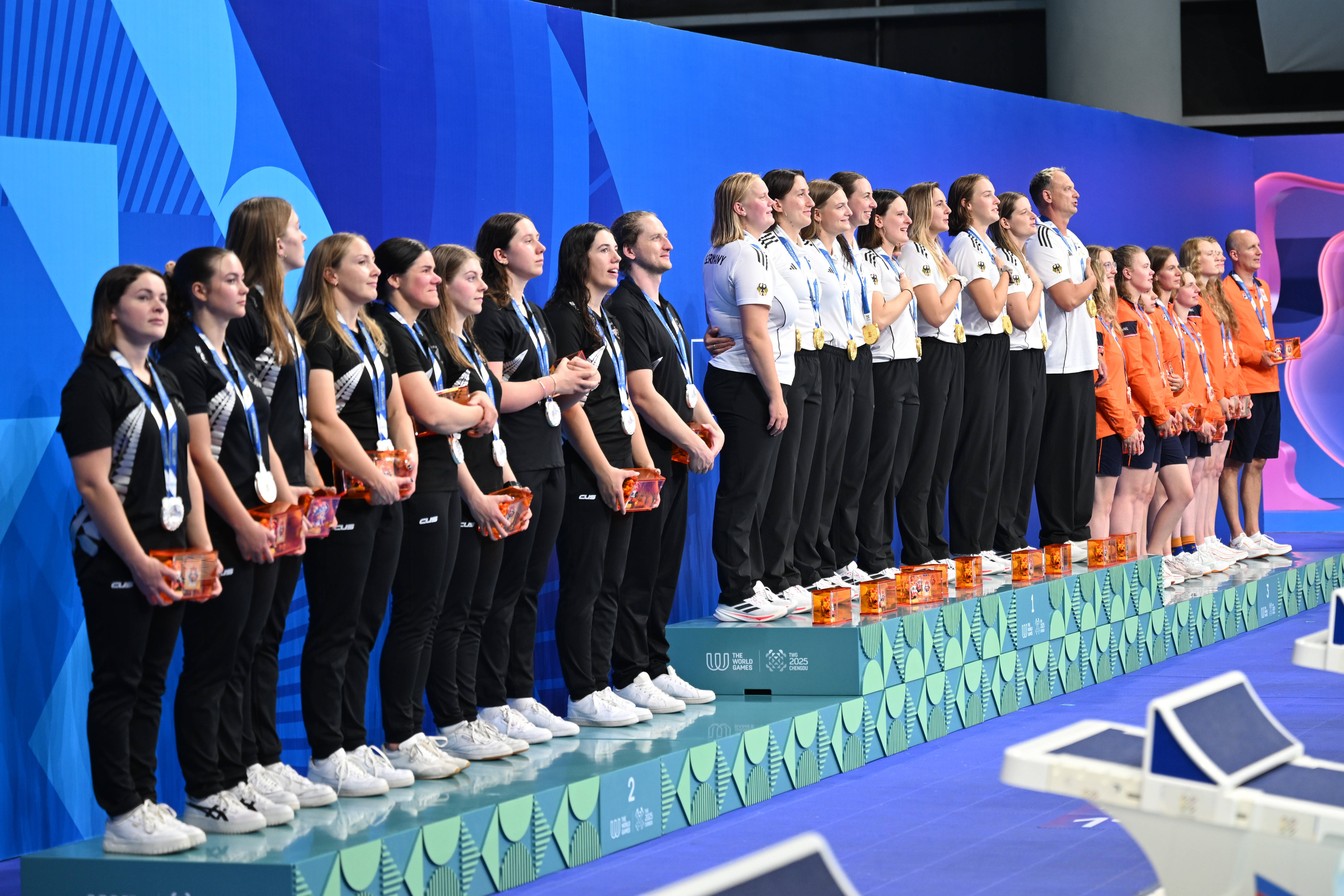 （成都世运会）皮艇球——女子决赛：德国队夺冠