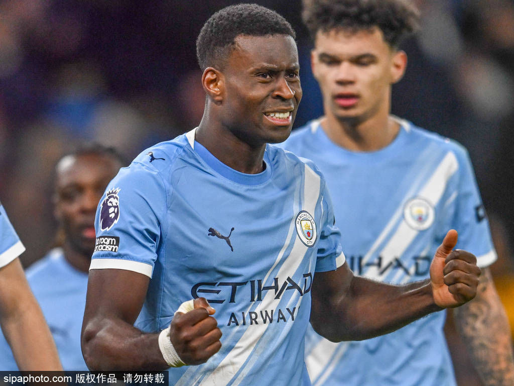 英超-马尔穆什破门塞梅尼奥建功 曼城2-0狼队结束连败