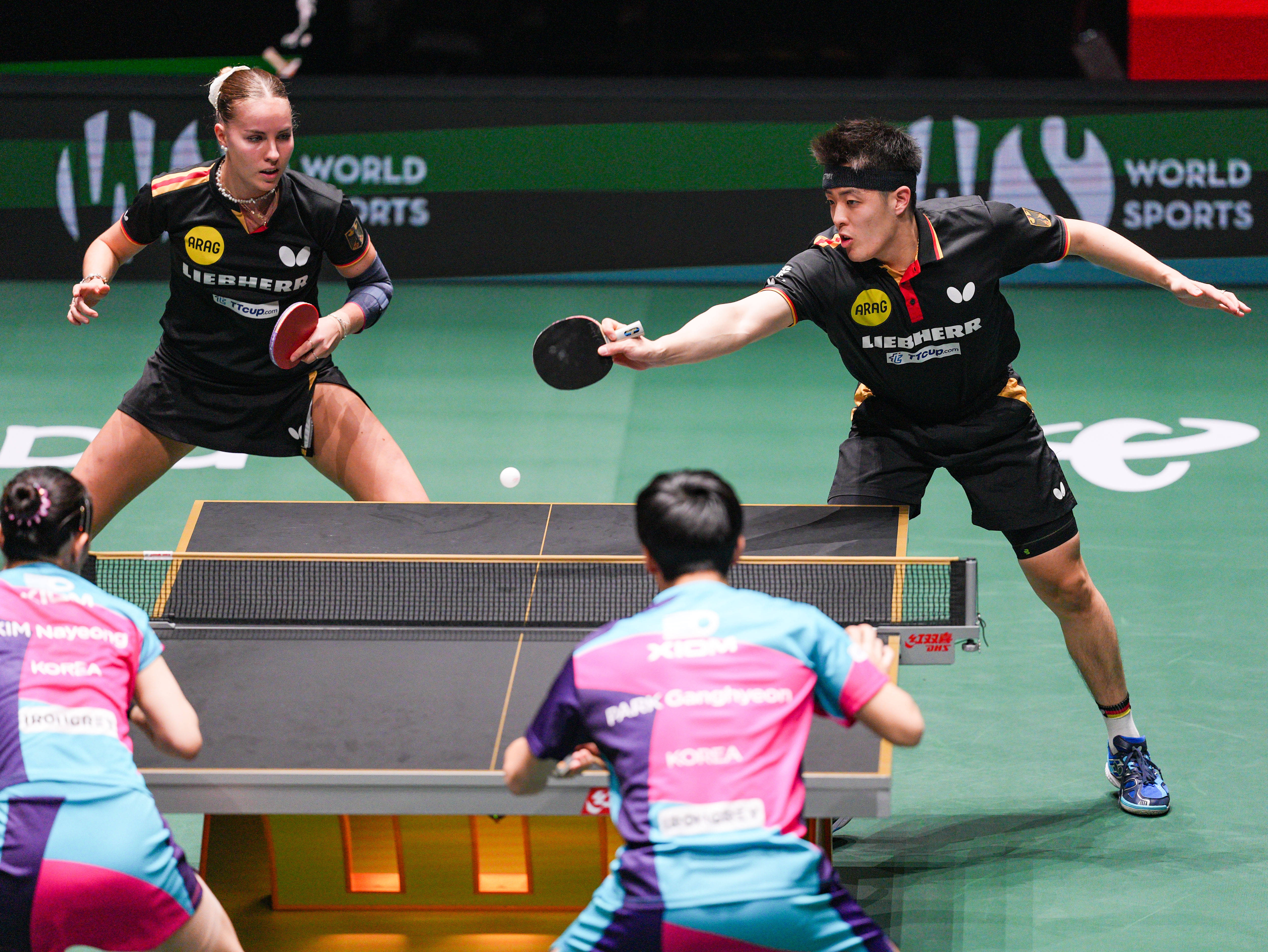 乒乓球混合团体世界杯｜德国队获得铜牌